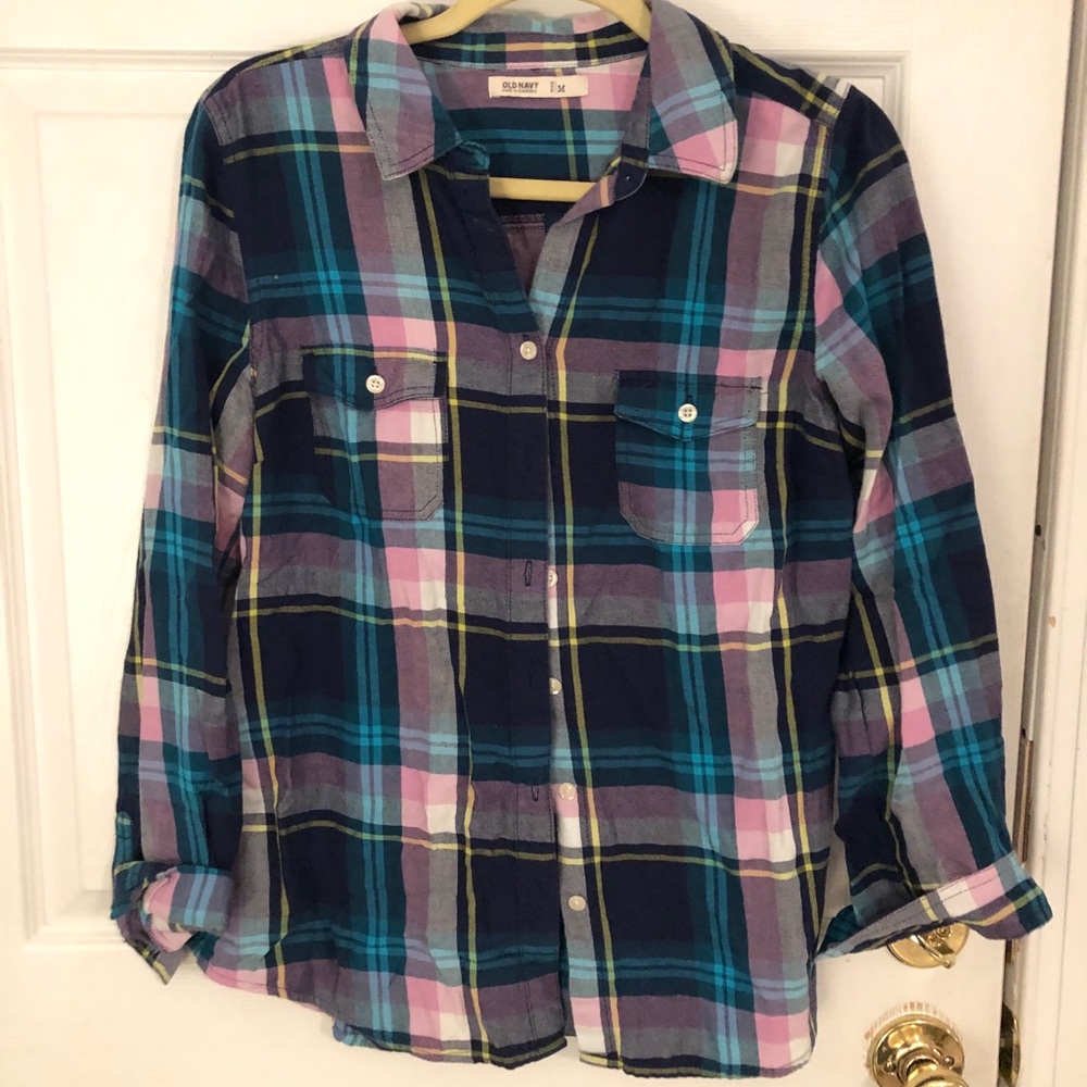 Button down flannel